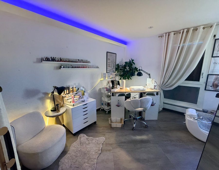 L’espace onglerie de Beauty Suite, à Vésenaz
